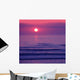 Beautiful Pink Sunset or Wall Decal