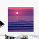 Beautiful Pink Sunset or Wall Decal