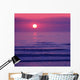 Beautiful Pink Sunset or Wall Decal