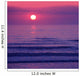 Beautiful Pink Sunset or Wall Decal