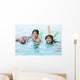 Kids Swimming Wall Decal