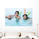 Kids Swimming Wall Decal