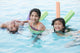 Kids Swimming Wall Decal