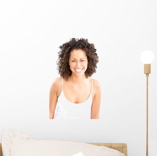 Happy Woman Wall Decal