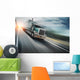 American Truck Speeding Freeway Wall Decal