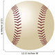 Baseball Wall Decal