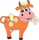 Cow Wall Decal