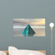 Pyramid Green Wall Decal