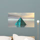 Pyramid Green Wall Decal