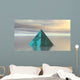 Pyramid Green Wall Decal