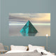 Pyramid Green Wall Decal