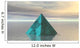 Pyramid Green Wall Decal
