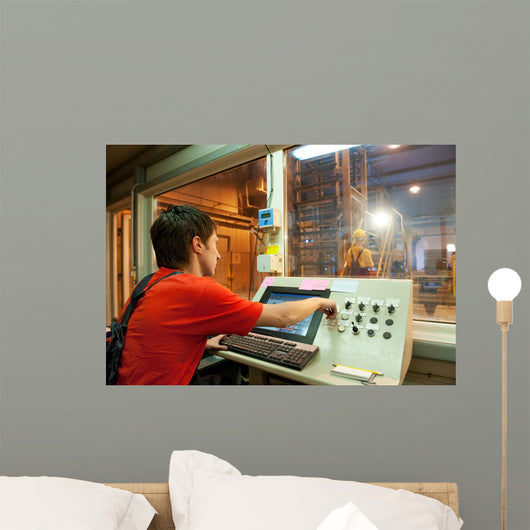 Factory Operator Wall Decal