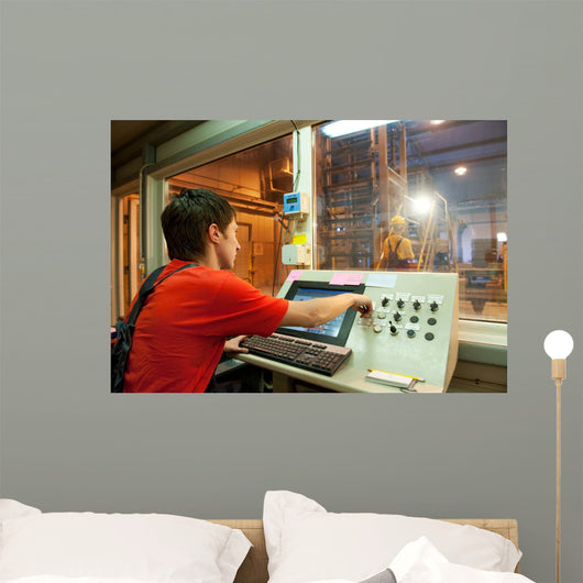 Factory Operator Wall Decal