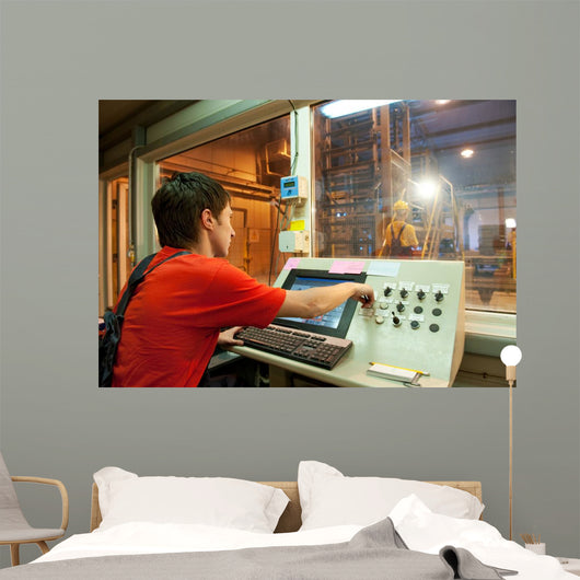 Factory Operator Wall Decal