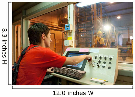 Factory Operator Wall Decal