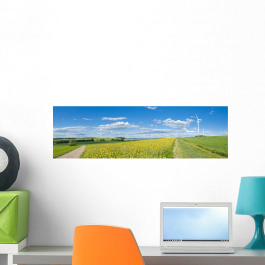 Energy Wall Decal Panoramic Wall Decal