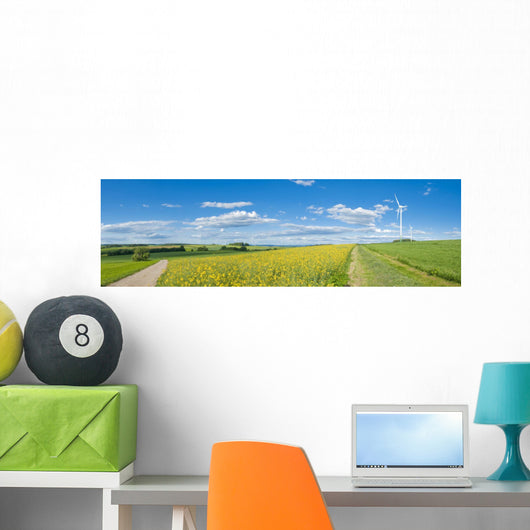 Energy Wall Decal Panoramic Wall Decal