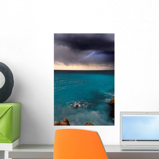 Storm Sea Wall Decal