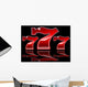 Lucky Sevens Slot Machine Wall Decal
