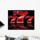 Lucky Sevens Slot Machine Wall Decal