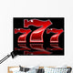 Lucky Sevens Slot Machine Wall Decal