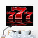 Lucky Sevens Slot Machine Wall Decal