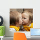 Child behind Mirror Wall Decal