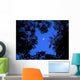 Crescent Moon Look up Wall Decal