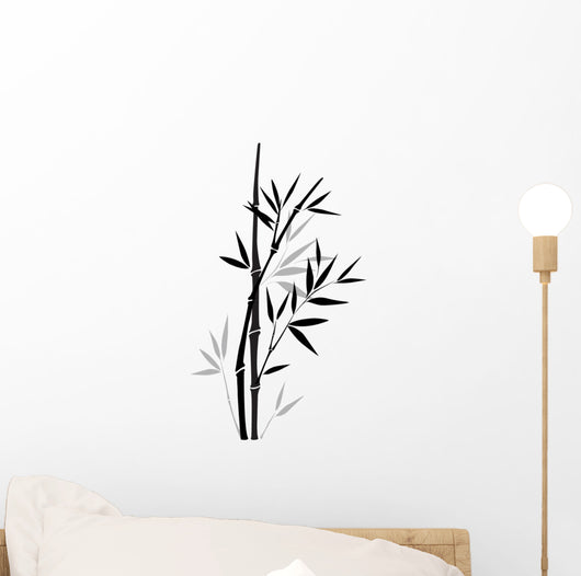 Sumi-e Bamboo Wall Decal