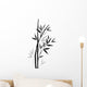 Sumi-e Bamboo Wall Decal