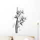 Sumi-e Bamboo Wall Decal