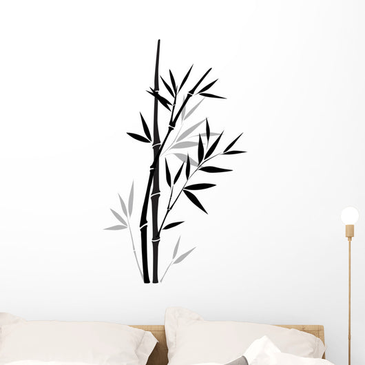 Sumi-e Bamboo Wall Decal