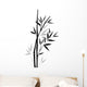 Sumi-e Bamboo Wall Decal