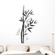 Sumi-e Bamboo Wall Decal