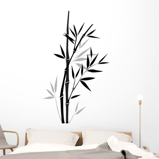 Sumi-e Bamboo Wall Decal