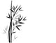 Sumi-e Bamboo Wall Decal
