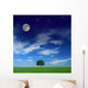Harmony between Day and Wall Decal