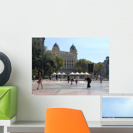 Placa Catalunya Wall Decal