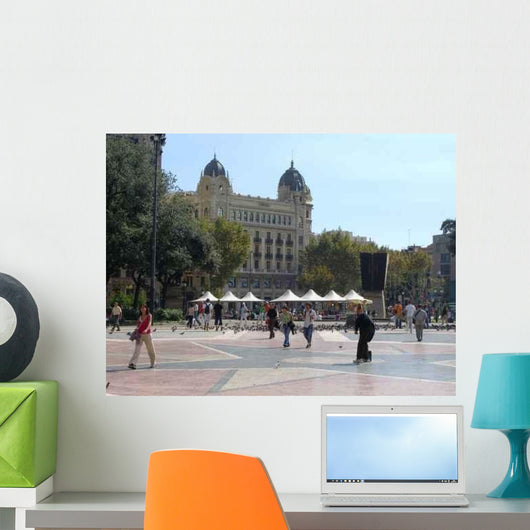 Placa Catalunya Wall Decal