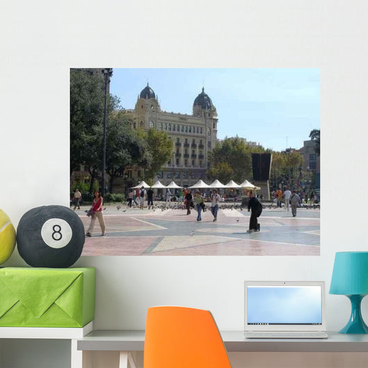 Placa Catalunya Wall Decal