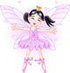 Little Violet Fairy Wall Decal