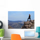 Girl Rock Wall Decal