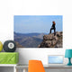Girl Rock Wall Decal