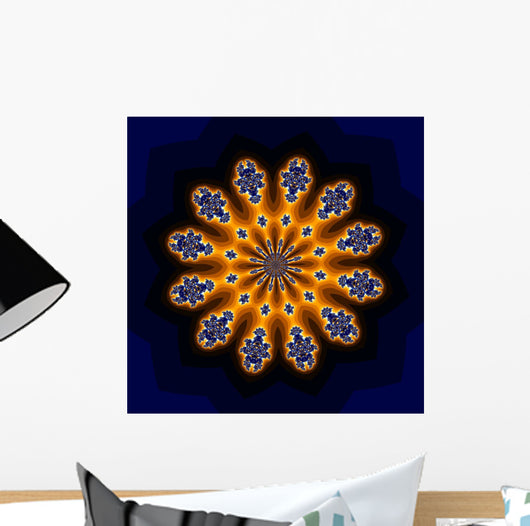 Fractal China Wall Decal