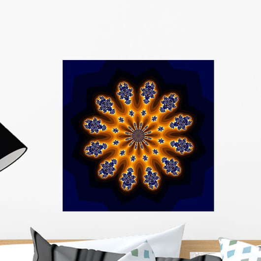 Fractal China Wall Decal