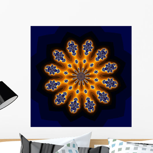 Fractal China Wall Decal