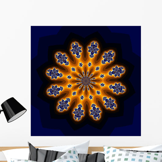 Fractal China Wall Decal