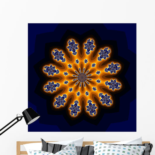 Fractal China Wall Decal