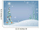 Holiday Tree Snowy Wall Decal